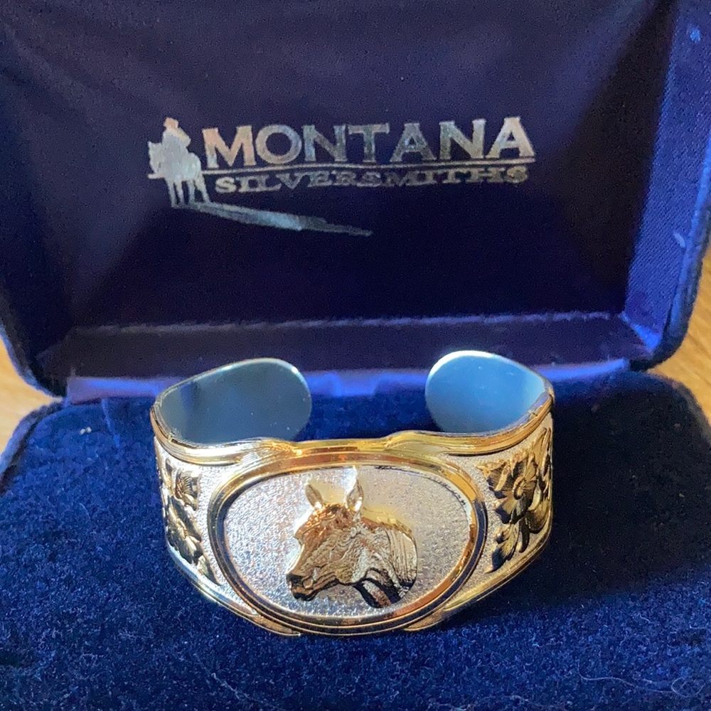 Montana Silversmiths cuff bracelet.